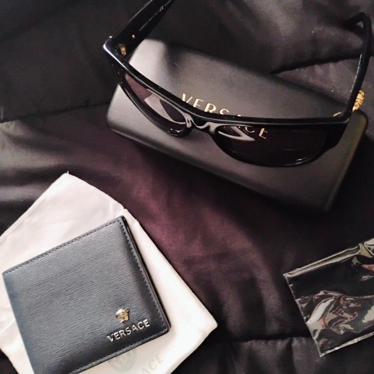 Versace Glasses And Wallet