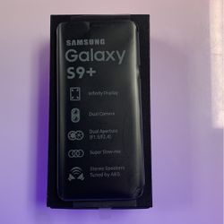 Samsung Galaxy S9+ Black 64GB Fully Unlocked 