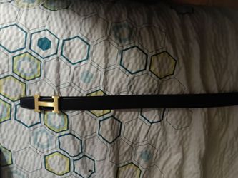 Hermes women's reverseable belt black and brown