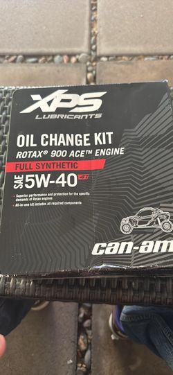 XPS Lubricants Can-Am Oil Change Kit Rotax 900 ACE Engine Full Synthetic 5W-40 4T