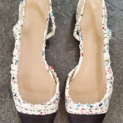 Women's Tweed Slingbacks