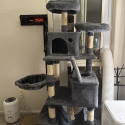 Large Multi-Level Cat Tree Tower