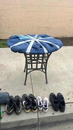 Glass Top Table