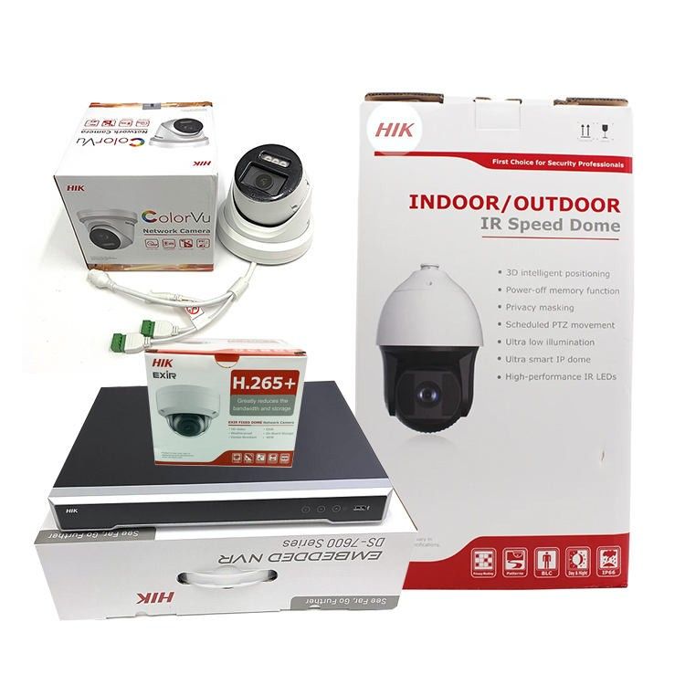 Hot selling 2MP, 4MP and 8MP bullet dome turret POE IP security