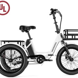 Electric Trike (Brand Mooncool) Model TK1 FOLDING NEW 17” $1000