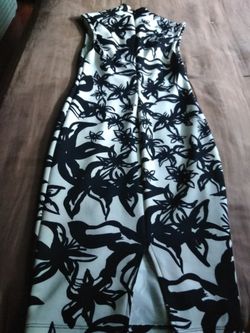 Sexy cream n black dress