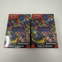 Pokémon Mega Evolution Phantasmal Flames Booster Bundle Sealed ($100 For Both)