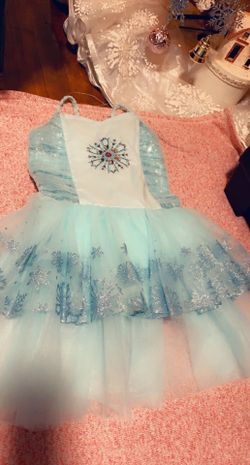 Disney Light blue girls dress