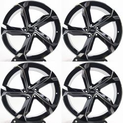 23" AUDI RS8 Q7 SQ7 Q8 SQ8 RSQ8 Rims Wheels Set of 4 23x10 5x112