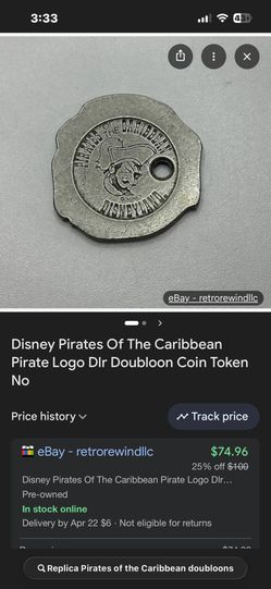 Extremely Rare  Doubloon In Grab Bag !!