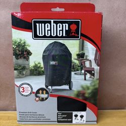 Weber Premium 22 Inch Charcoal Grill Cover (7150) 