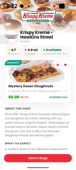 $6/Dozen Krispy Kreme-Southend