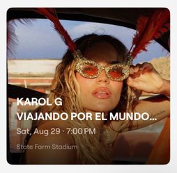 Karol G Ticket