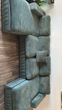 Green couch