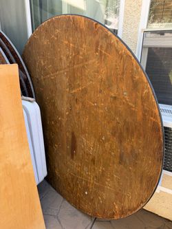 60” round tables