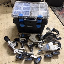 HART 20-Volt Cordless Tool Combo Kit