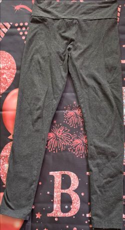Dark Gray High-Waist Leggings