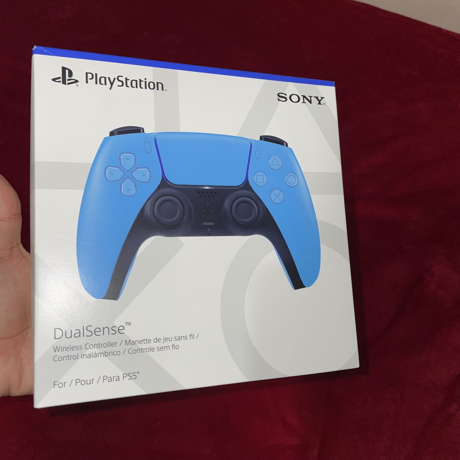 Ps5 Blue Controller New Sealed Baby Blue