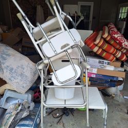 Shower Stool Chair With HANDLES $25