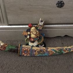 Oriental Sword Figurine