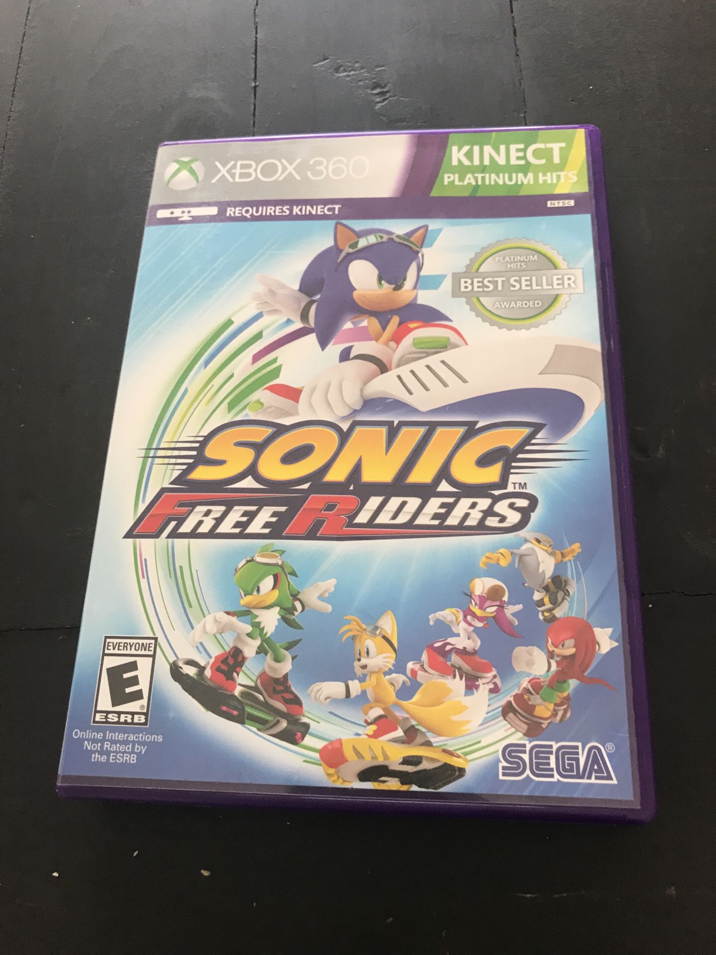 Sonic Free Riders Kinect for Xbox 360