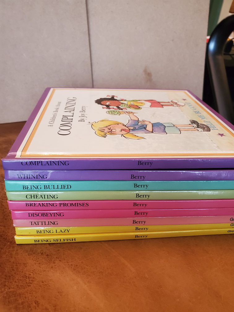 9 books by Joy Berry Help Me Be Good Children’s Books 1988