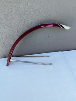 Schwinn Sanctuary 7 Cruiser Rear Fender - Cream & Red - Clean