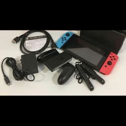 Switch Console W/ 3 Games  Nintendo 