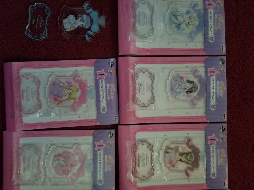 Sailor Moon Acrylic Stands Banpresto