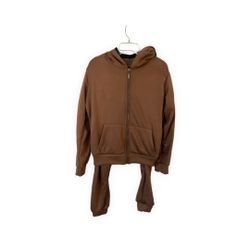 Women’s Tan Hoodie and pants set size medium