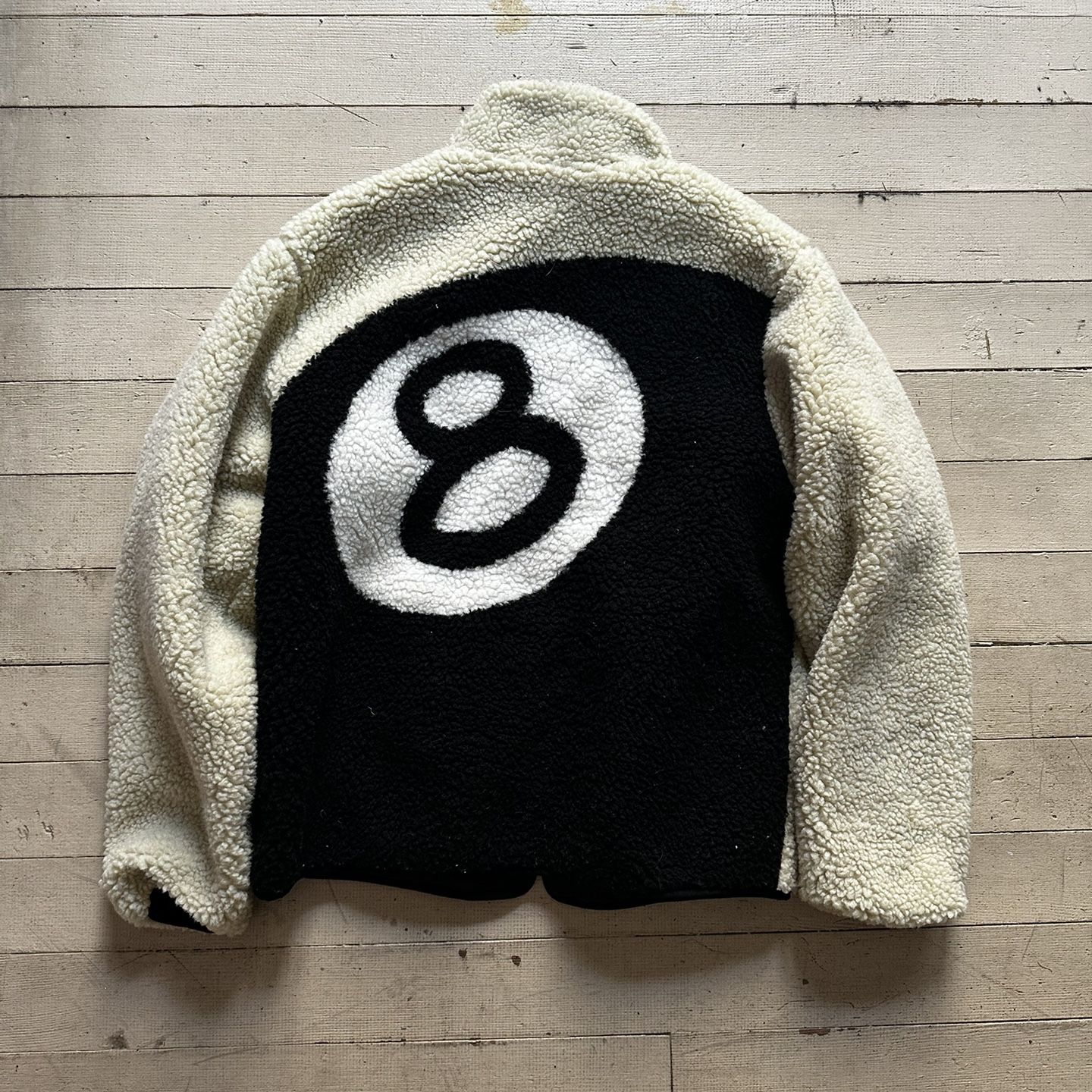 Stussy 8 Ball Fleece Sherpa Jacket for Sale in Los Angeles, CA