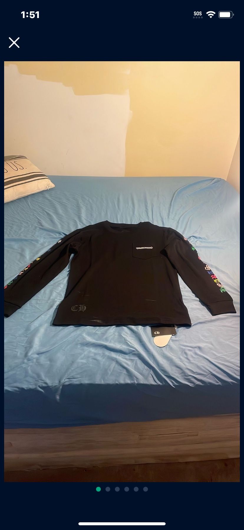 chrome hearts long sleeve