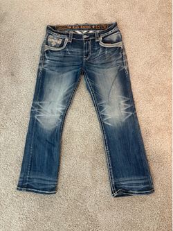 Rock revival men’s Jeans