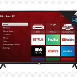 TCL 65-inch 4K  Roku Smart TV (2019 model)