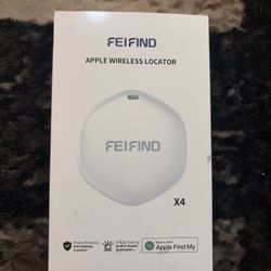 Brand New Apple Find My Compatible Trackers – 4 Pack – $75