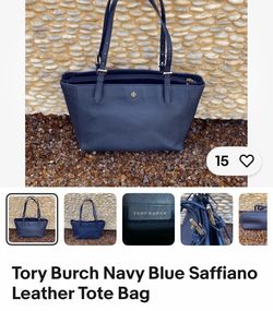 Tory Bursh navy blue