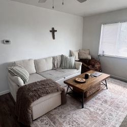 White Couch Sherpa