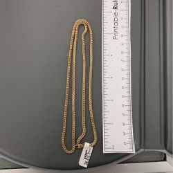 10k Gold Chain 24” 9.4g