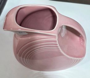 Fiesta ware pitcher, 7" H, PLEASE READ DESCRIPTION