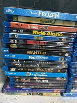 Lot of  40+ Blu-ray Movies Mixed Titles