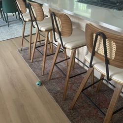Counter Height Bar Stools Set of 4