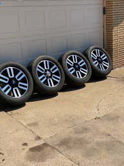 265/50/20” Rims with tires Toyota Tacoma