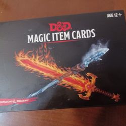 Dungeons And Dragons Magiic Item Cards