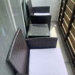 Used Patio set Of 3