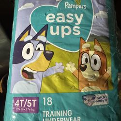 Pampers easy ups 4T / 5T TRAINING UNDERWEAR