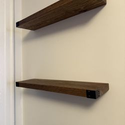 Floating Wooden Shelves 