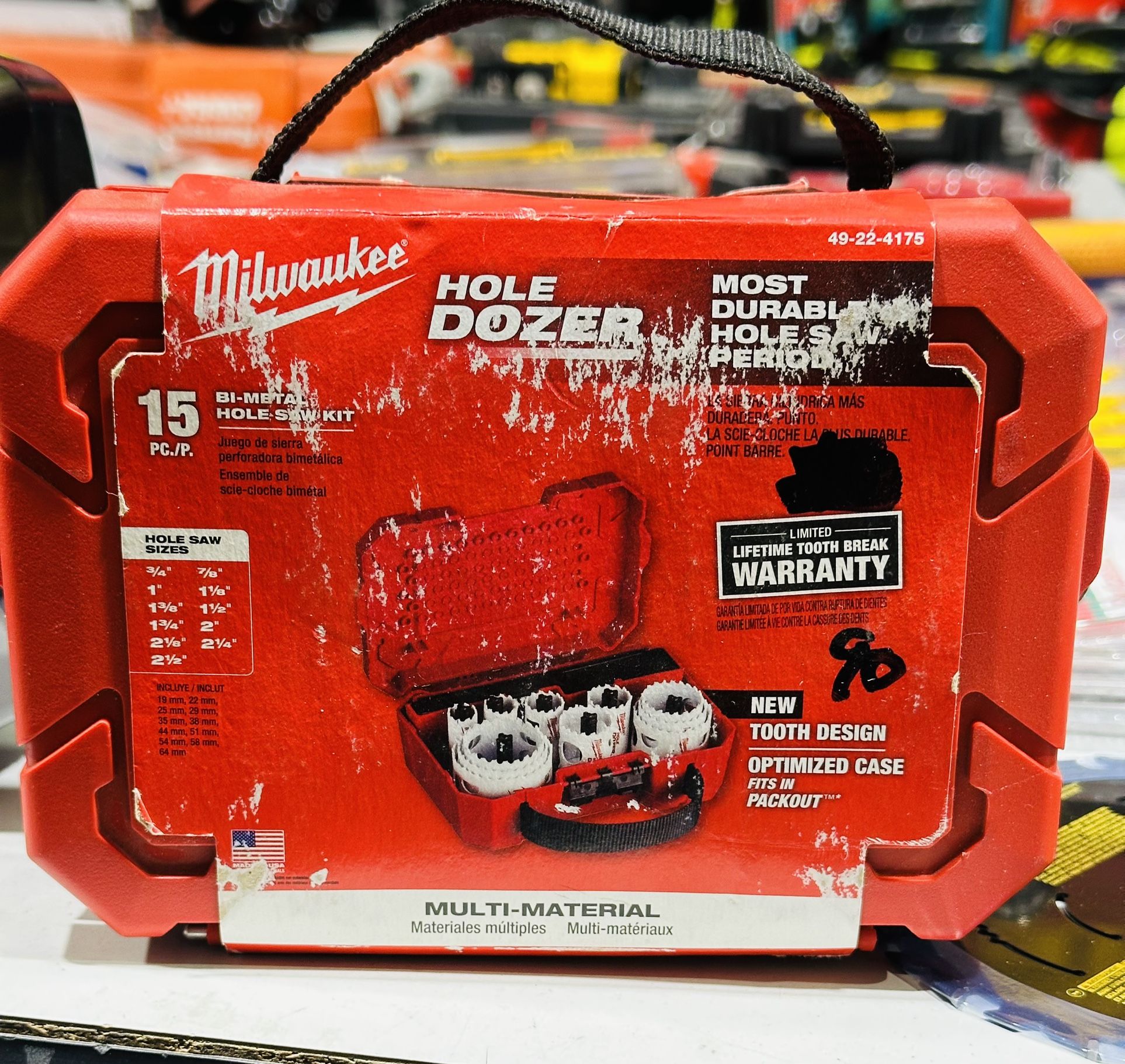 Milwaukee Hole Dozer General Purpose Bi-Metal Hole Saw Set (15-Piece)