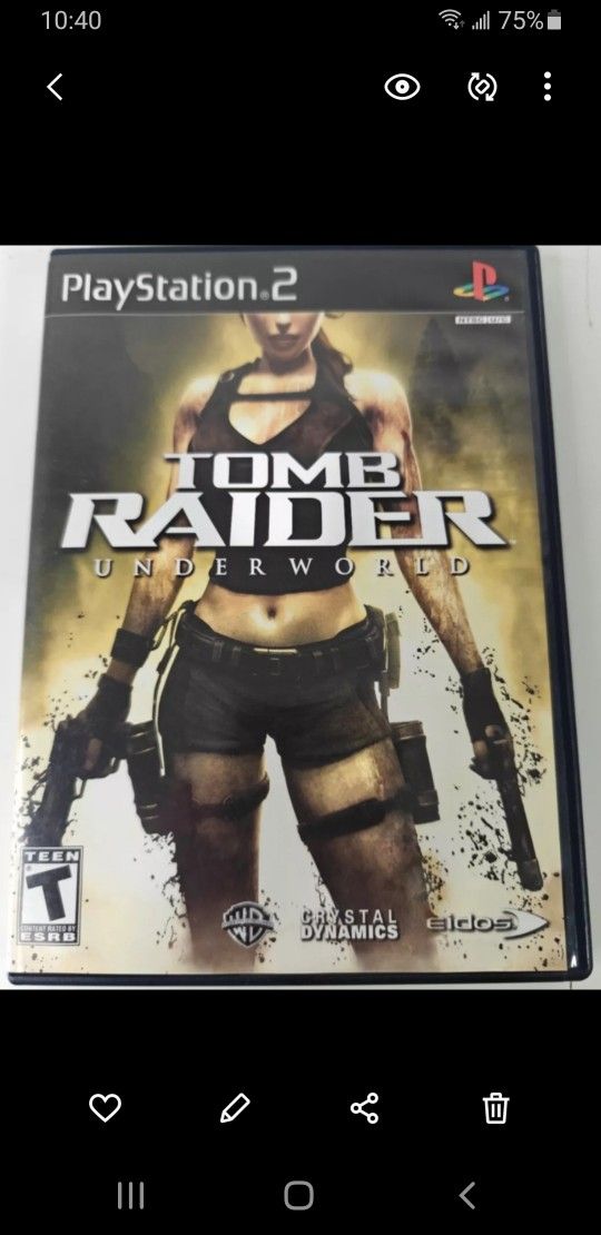 Tomb Raider Underworld For PlayStation 2