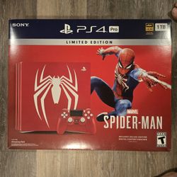 Spider-man Limited Edition PS4 PRO