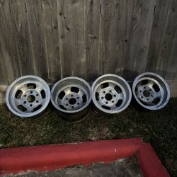ALUMINUM WHEELS FOR SALE 15” x8.5” and  15x10